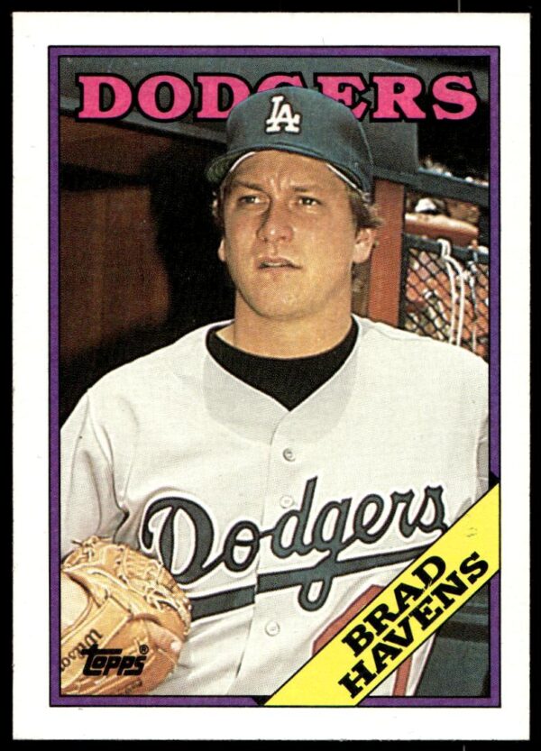 1988 Topps Brad Havens #698 (Front)