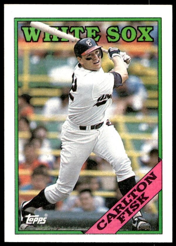 1988 Topps Carlton Fisk #385 (Front)