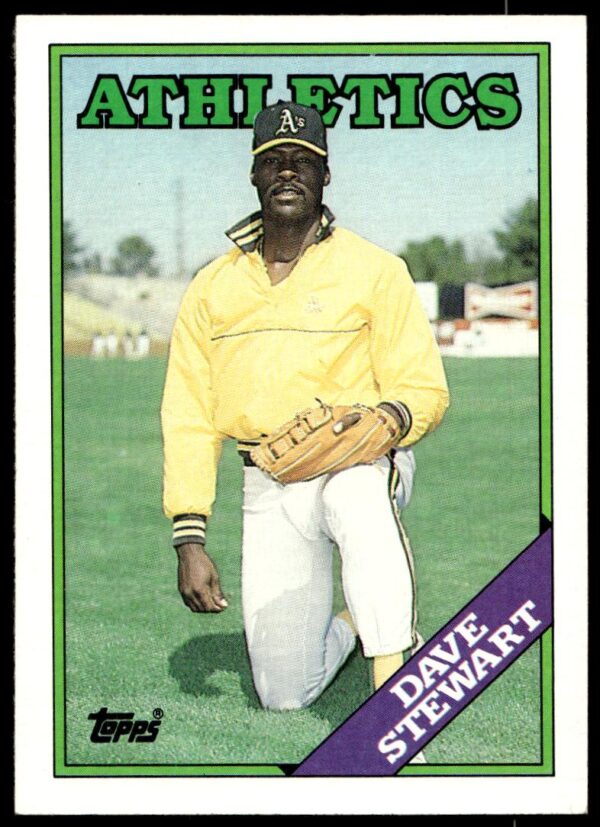 1988 Topps Dave Stewart #476 (Front)