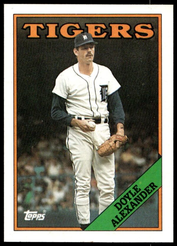 1988 Topps Doyle Alexander #492 (Front)