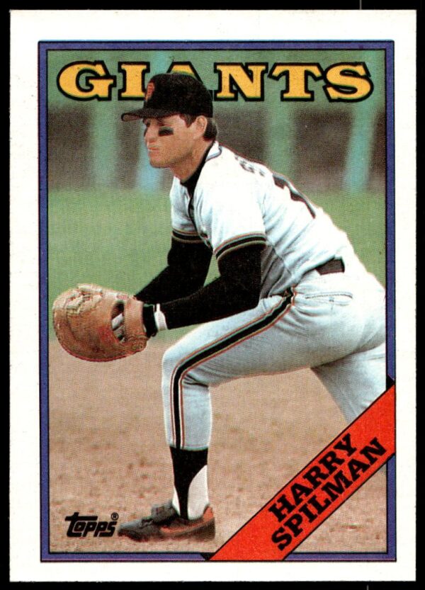 1988 Topps Harry Spilman #217 (Front)