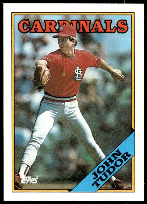 1988 Topps John Tudor #792 (Front)