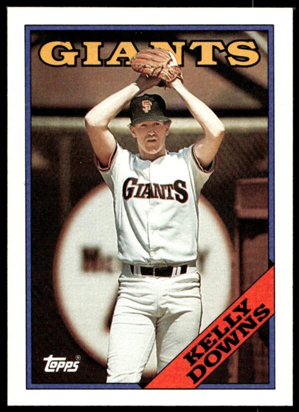 1988 Topps Kelly Downs #629 (Front)