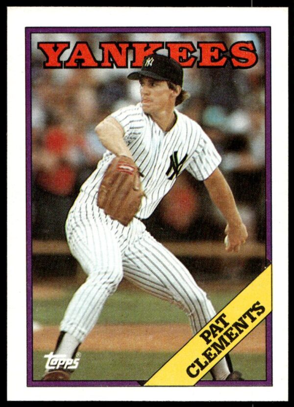 1988 Topps Pat Clements #484 (Front)