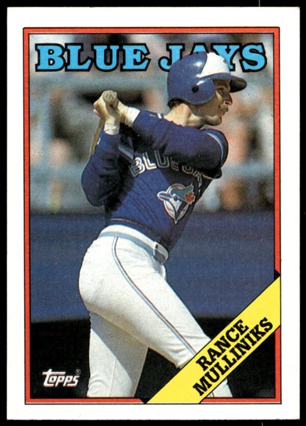 1988 Topps Rance Mulliniks #167 (Front)