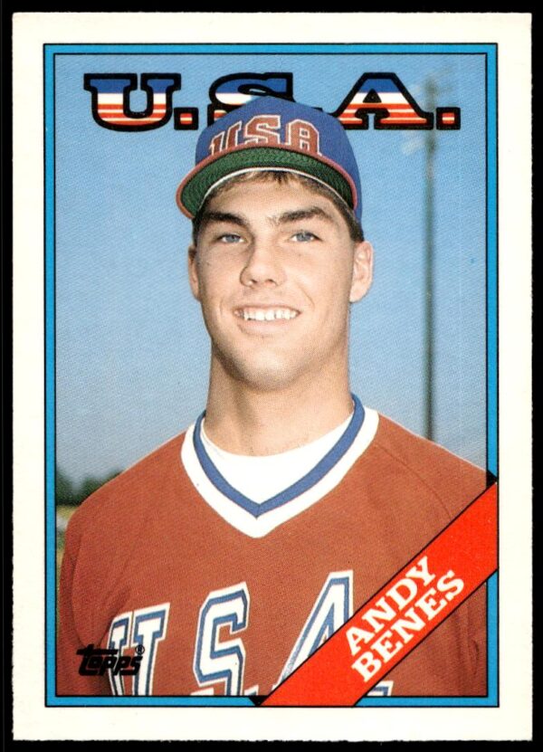1988 Topps Traded Andy Benes #14T (Front)