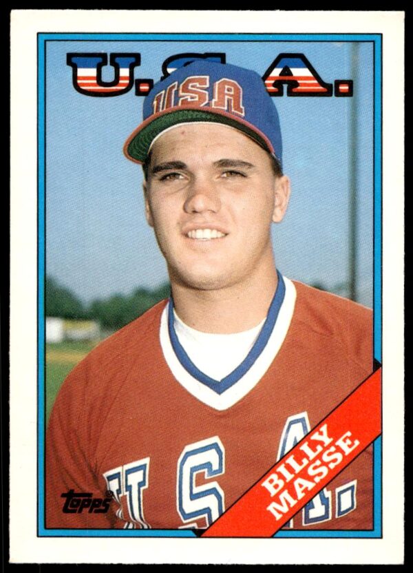 1988 Topps Traded Billy Masse #67T (Front)