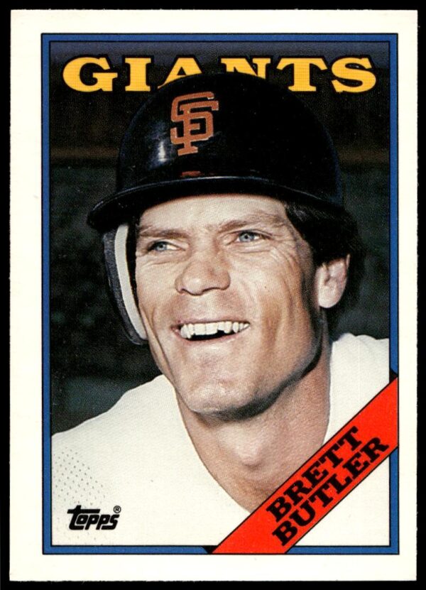 1988 Topps Traded Brett Butler #22T (Front)