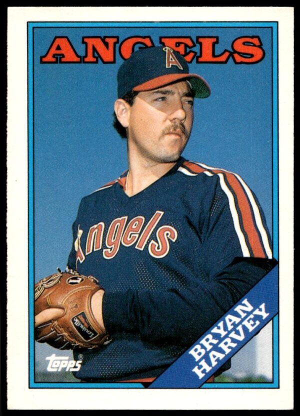 1988 Topps Traded Bryan Harvey #45T (Front)