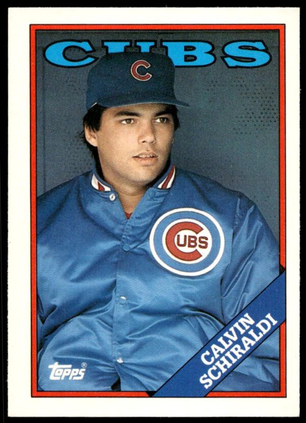 1988 Topps Traded Calvin Schiraldi #104T (Front)