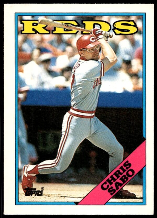 1988 Topps Traded Chris Sabo #98T (Front)