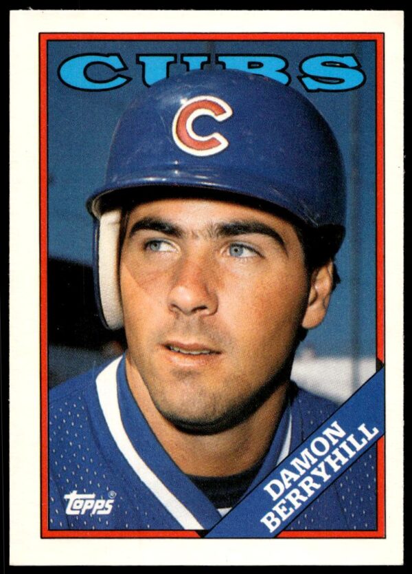 1988 Topps Traded Damon Berryhill #15T (Front)