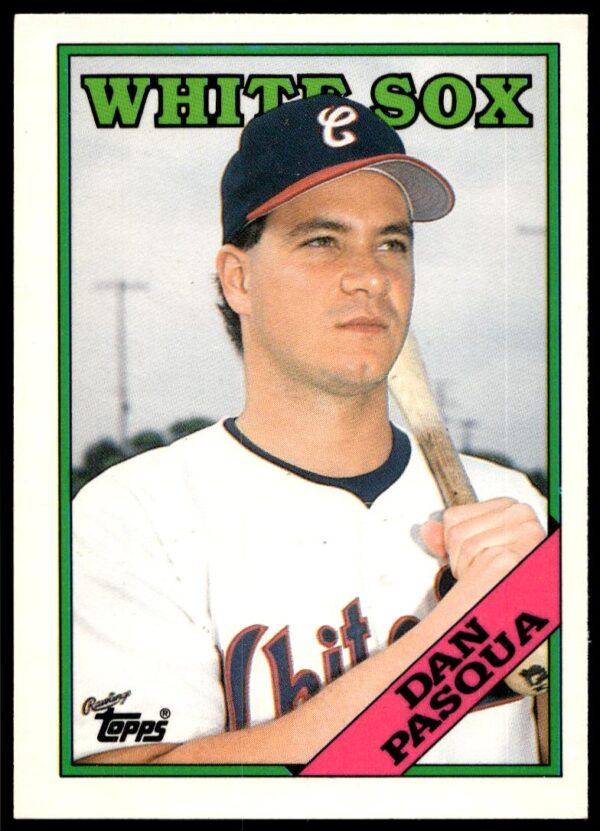 1988 Topps Traded Dan Pasqua #82T (Front)