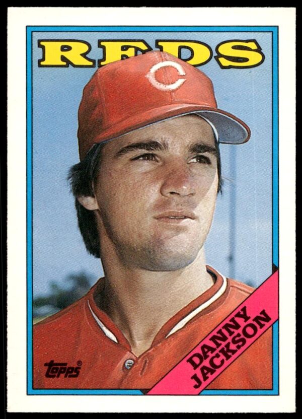 1988 Topps Traded Danny Jackson #55T (Front)