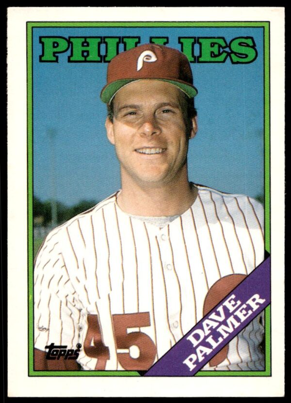 1988 Topps Traded David Palmer #79T (Front)