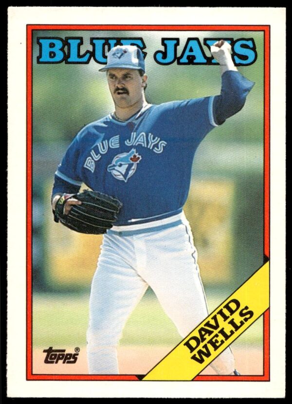 1988 Topps Traded David Wells #128T (Front)