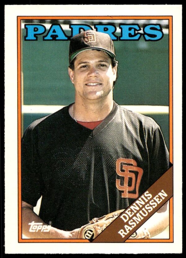 1988 Topps Traded Dennis Rasmussen #91T (Front)