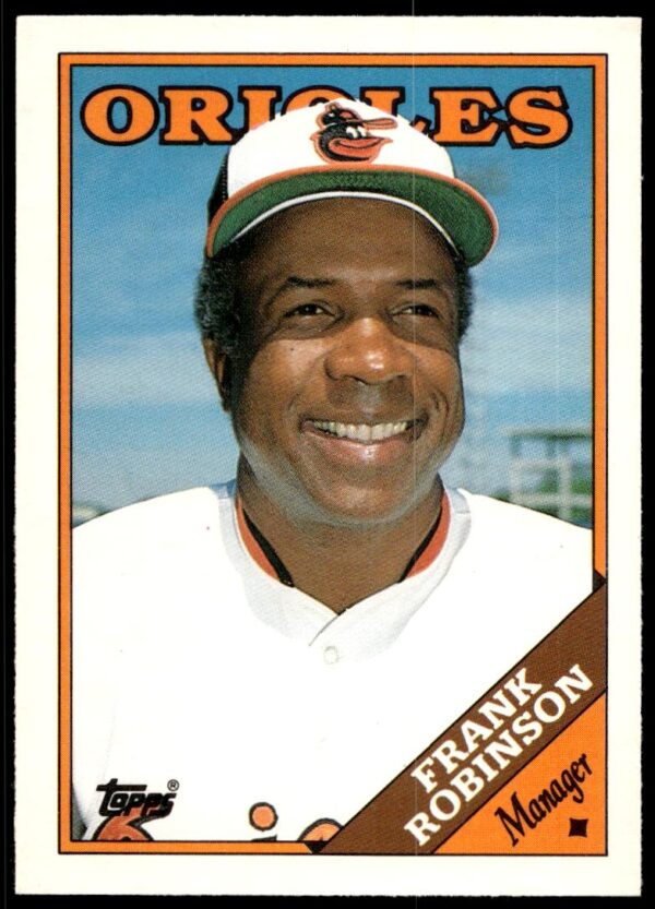 1988 Topps Traded Frank Robinson #96T (Front)
