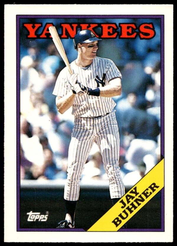 1988 Topps Traded Jay Buhner #21T (Front)