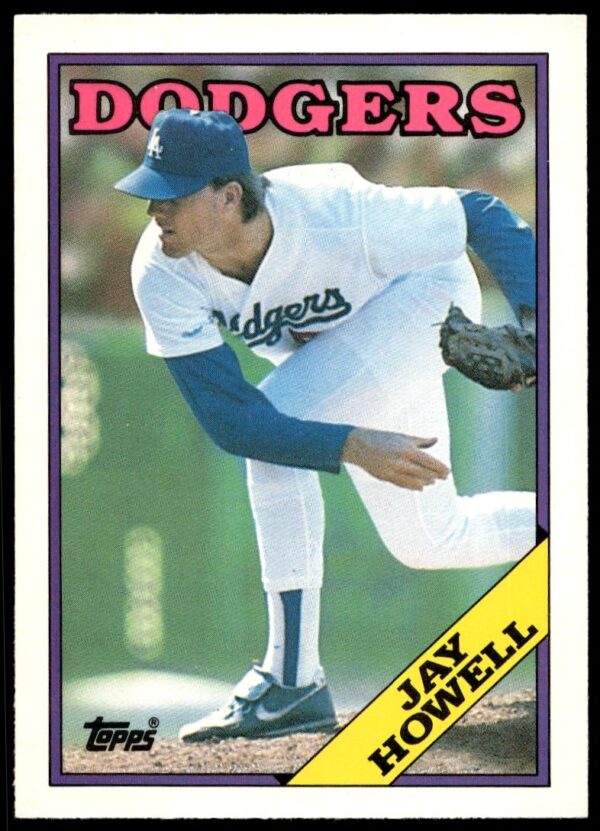 1988 Topps Traded Jay Howell #52T (Front)