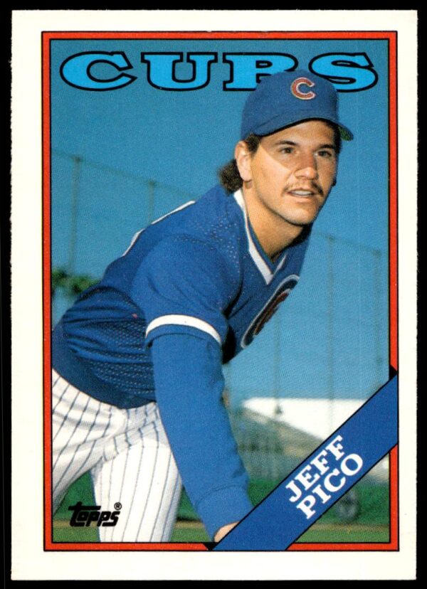 1988 Topps Traded Jeff Pico #87T (Front)