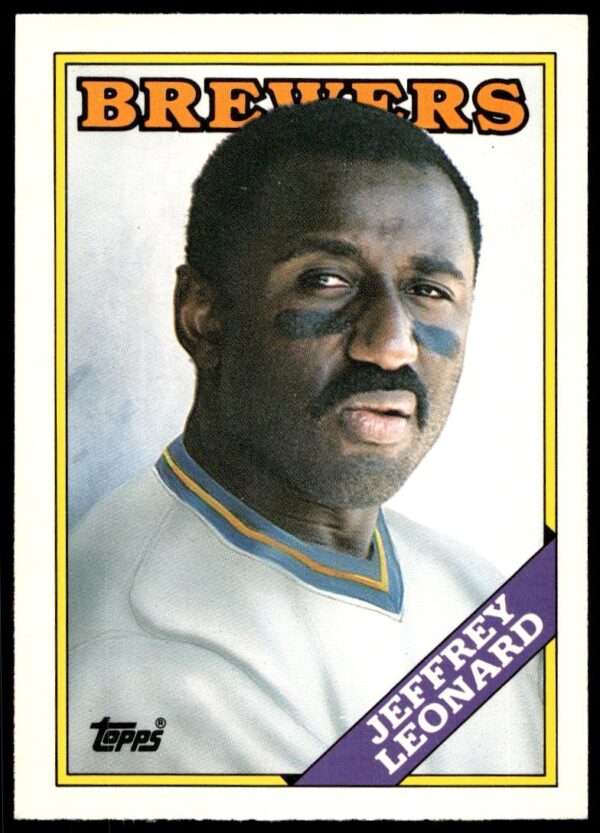 1988 Topps Traded Jeffrey Leonard #61T (Front)