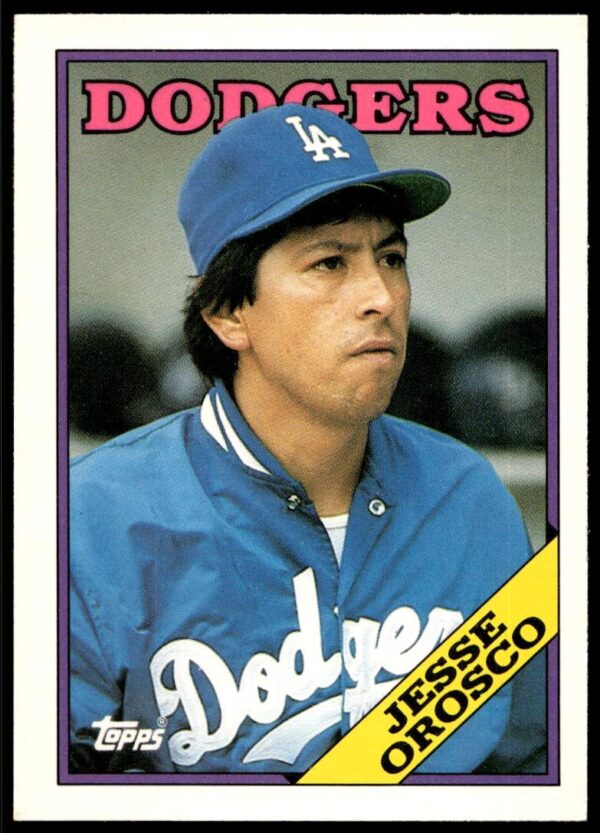 1988 Topps Traded Jesse Orosco #77T (Front)