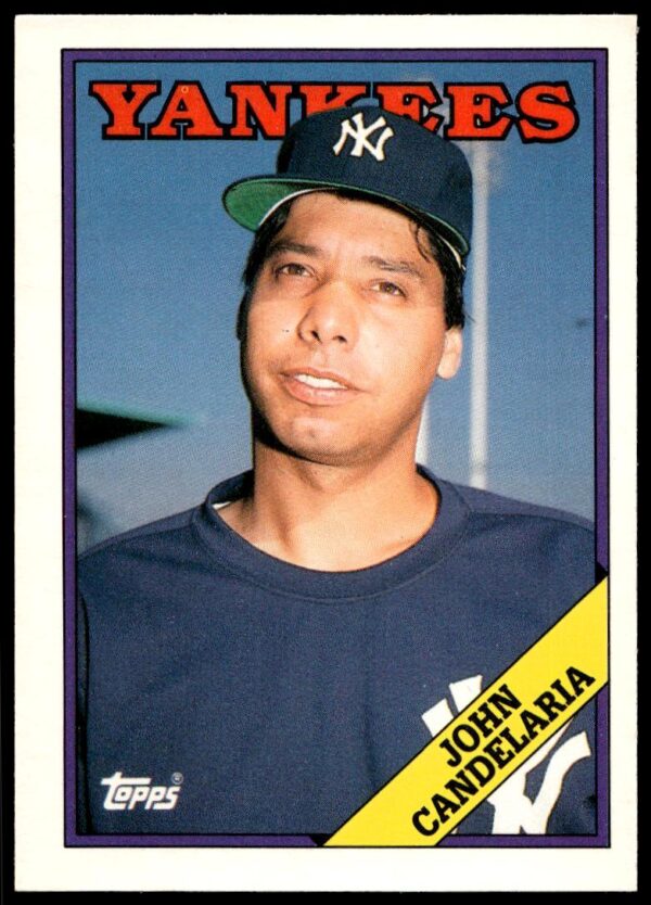 1988 Topps Traded John Candelaria #25T (Front)