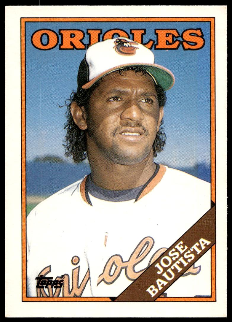 1988 Topps Traded Jose Bautista #10T (Front)