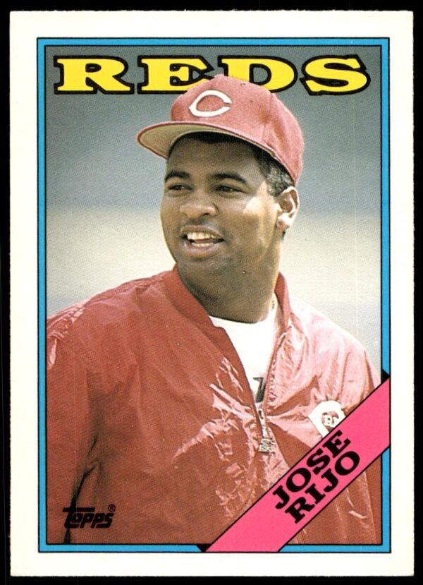 1988 Topps Traded Jose Rijo #92T (Front)