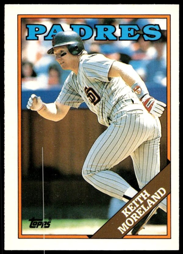 1988 Topps Traded Keith Moreland #72T (Front)