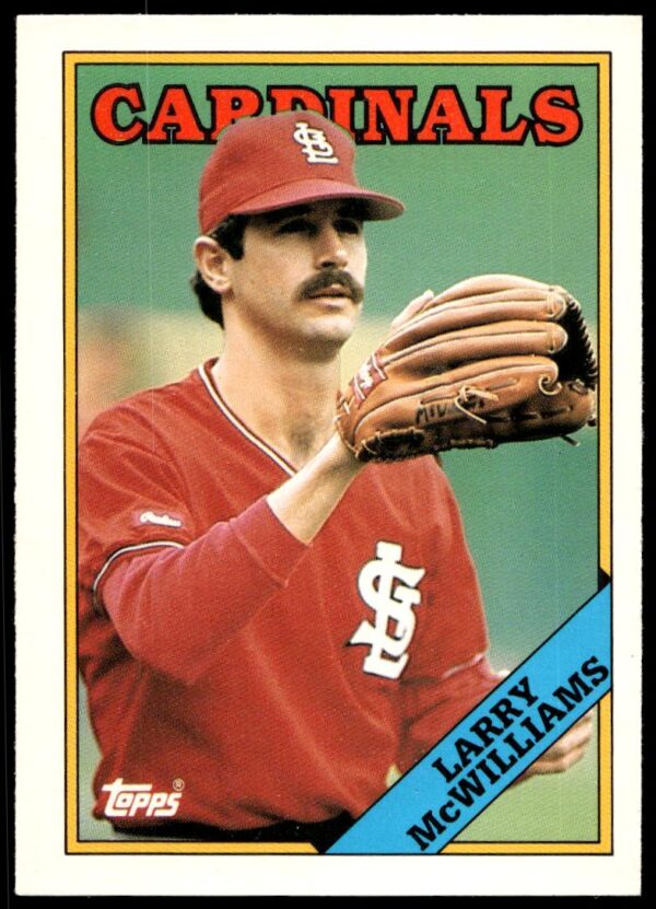 1988 Topps Traded Larry McWilliams #70T (Front)