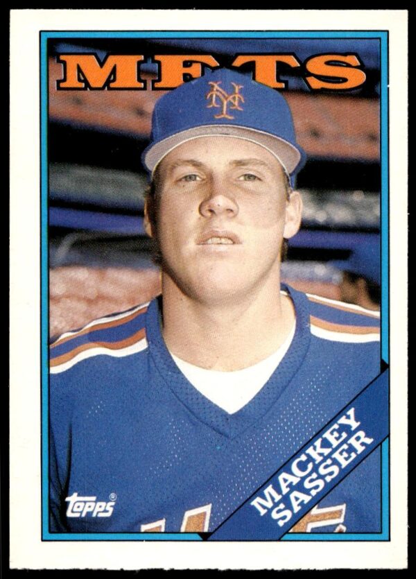 1988 Topps Traded Mackey Sasser #103T (Front)