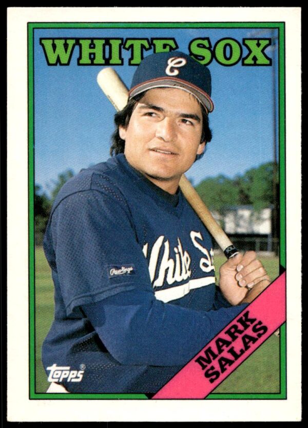 1988 Topps Traded Mark Salas #99T (Front)