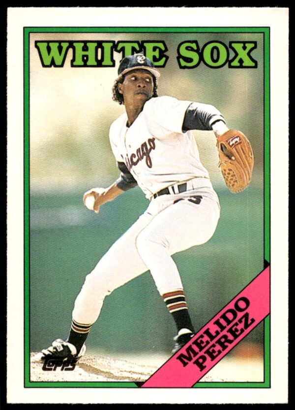 1988 Topps Traded Melido Perez #83T (Front)
