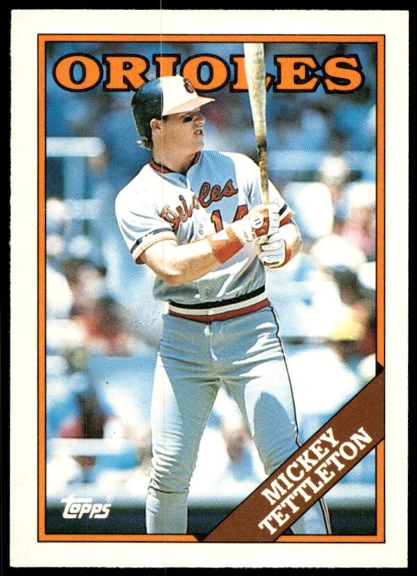 1988 Topps Traded Mickey Tettleton #120T (Front)