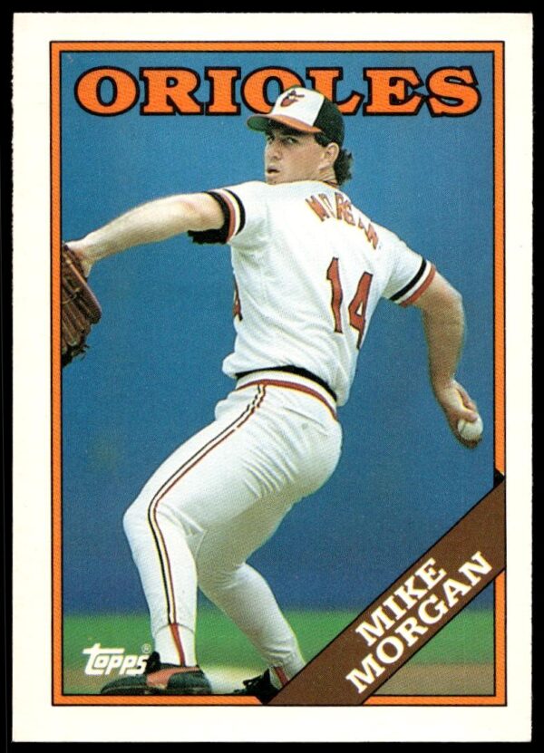 1988 Topps Traded Mike Morgan #73T (Front)