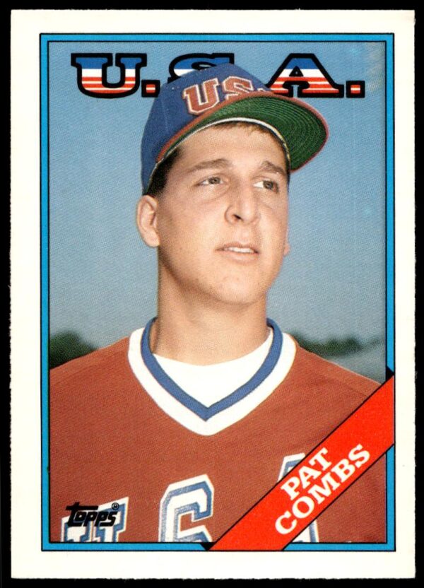 1988 Topps Traded Pat Combs #30T (Front)