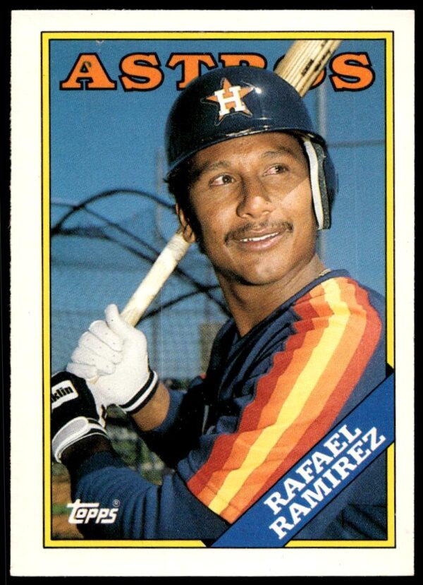 1988 Topps Traded Rafael Ramirez #90T (Front)