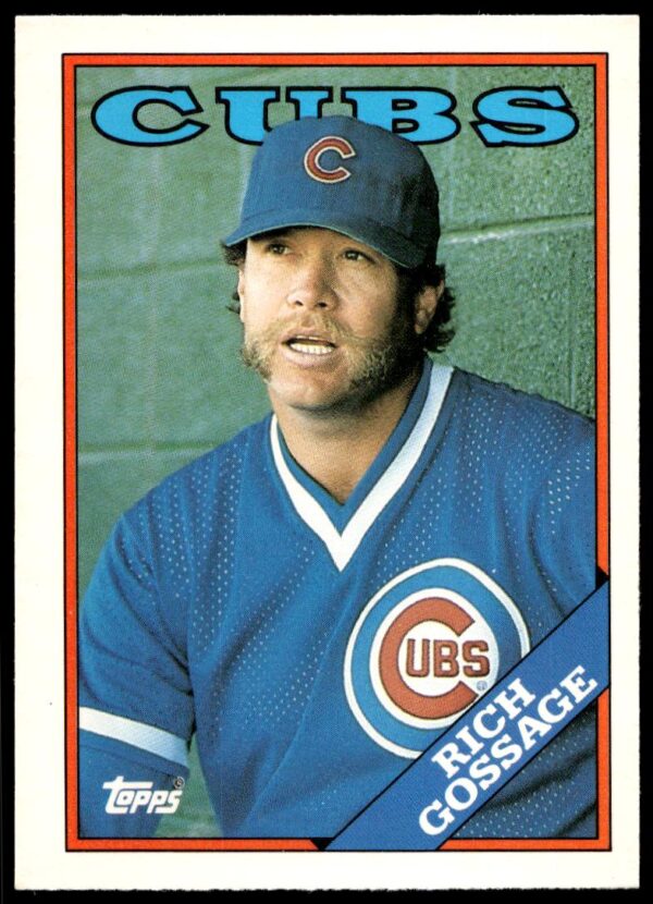 1988 Topps Traded Rich Gossage #41T (Front)
