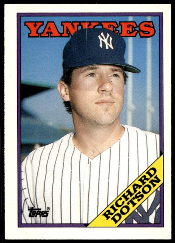 1988 Topps Traded Richard Dotson #35T (Front)