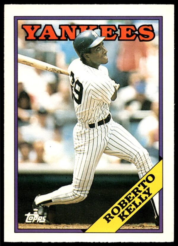 1988 Topps Traded Roberto Kelly #57T (Front)