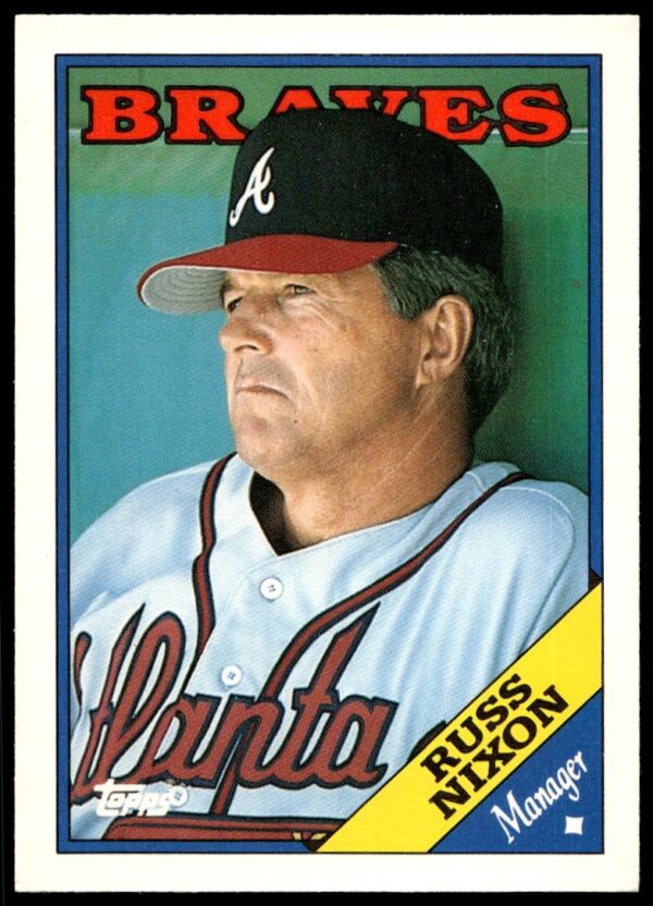 1988 Topps Traded Russ Nixon #76T (Front)