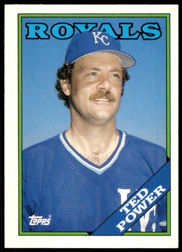 1988 Topps Traded Ted Power #89T (Front)
