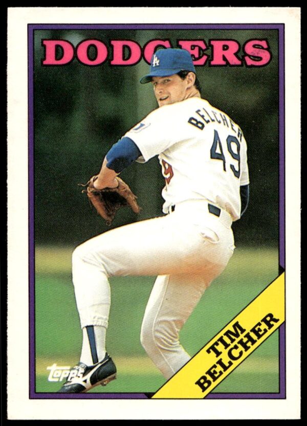 1988 Topps Traded Tim Belcher #12T (Front)