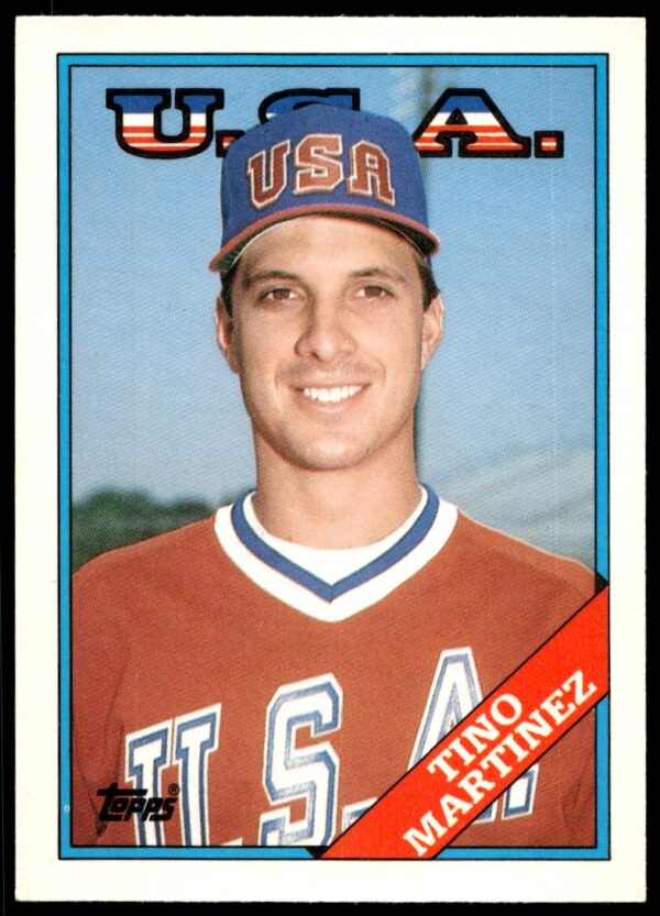 1988 Topps Traded Tino Martinez #66T (Front)