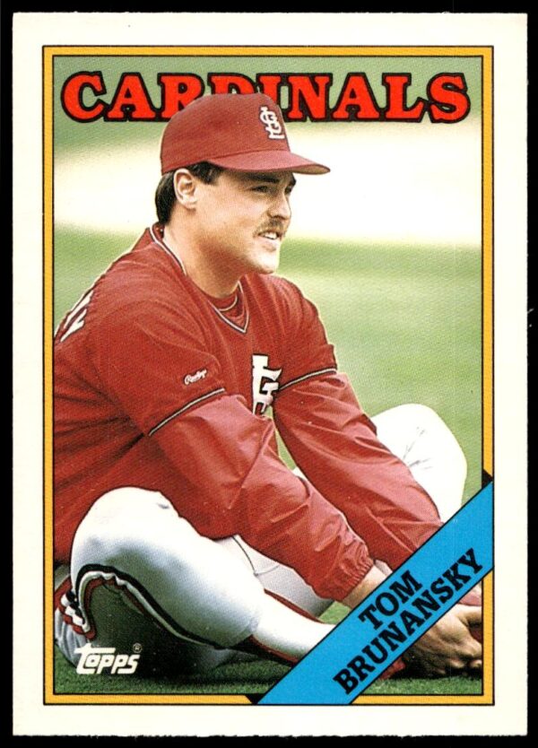 1988 Topps Traded Tom Brunansky #20T (Front)