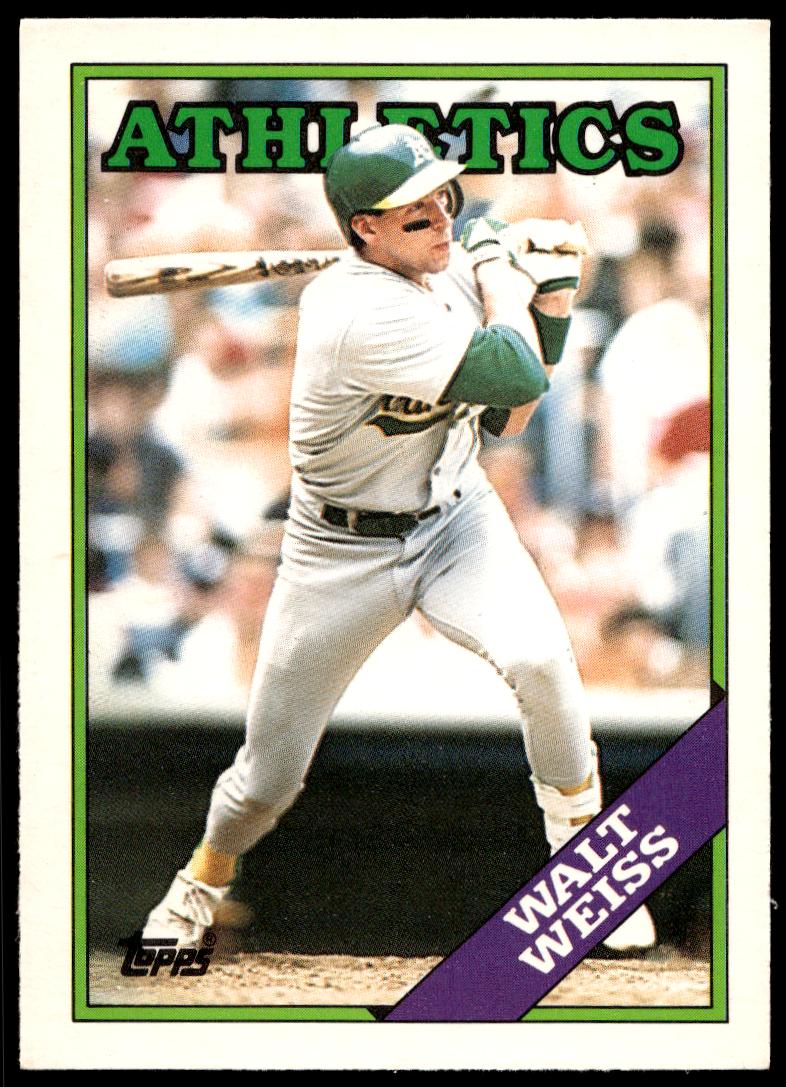 1988 Topps Traded Walt Weiss #126T (Front)