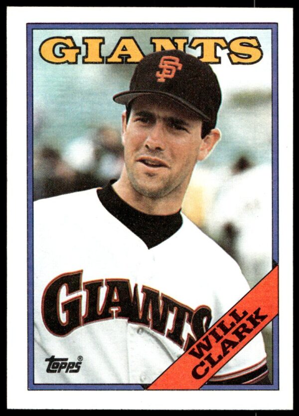 1988 Topps Will Clark #350 (Front)