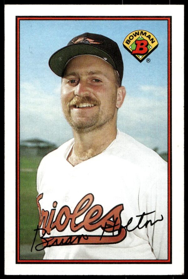 1989 Bowman Brian Holton #2 (Front)